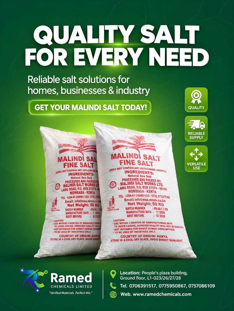 Malindi Salt - Ramed Chemicals